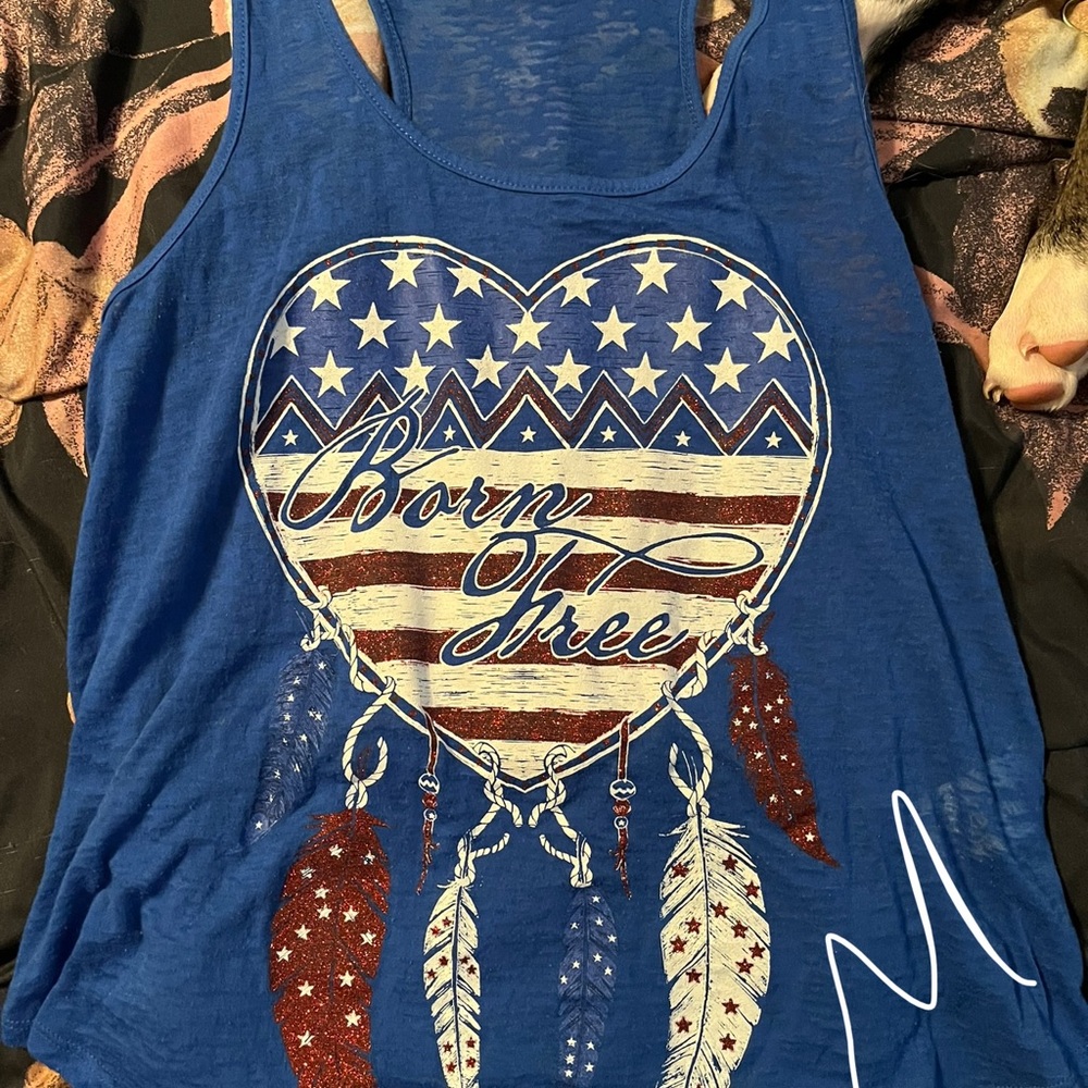 Fourth of July tank top